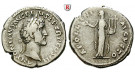 Römische Kaiserzeit, Antoninus Pius, Denar 140-143, ss