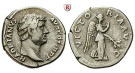 Römische Kaiserzeit, Hadrianus, Denar 136, ss+
