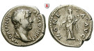 Römische Kaiserzeit, Hadrianus, Denar 136, ss+