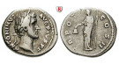 Römische Kaiserzeit, Antoninus Pius, Denar 139, ss