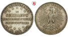 Frankfurt, Stadt, Vereinstaler 1859, ss+