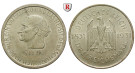 Weimarer Republik, 3 Reichsmark 1931, vom Stein, A, vz, J. 348