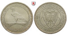 Weimarer Republik, 3 Reichsmark 1930, Rheinlandräumung, A, vz/vz-st, J. 345