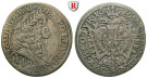 Römisch Deutsches Reich, Leopold I., 15 Kreuzer 1676, ss