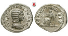 Römische Kaiserzeit, Julia Domna, Frau des Septimius Severus, Denar 211-217, vz-st/ss-vz