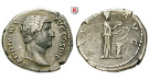 Römische Kaiserzeit, Hadrianus, Denar 134-138, ss-vz/ss