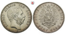 Deutsches Kaiserreich, Sachsen, Albert, 5 Mark 1889, E, ss, J. 122
