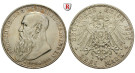 Deutsches Kaiserreich, Sachsen-Meiningen, Georg II., 3 Mark 1915, Auf den Tod, D, f.vz/vz+, J. 155