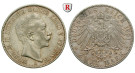 Deutsches Kaiserreich, Preussen, Wilhelm II., 2 Mark 1901, A, ss+, J. 102