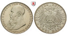 Deutsches Kaiserreich, Sachsen-Meiningen, Georg II., 2 Mark 1915, Auf den Tod, D, vz+/st, J. 154
