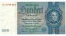 Deutsche Reichsbank 1924-1945, 100 Reichsmark 24.06.1935, II, Rb. 176a