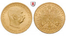 Österreich, Kaiserreich, Franz Joseph I., 20 Kronen 1915, 6,09 g fein, st