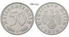 Drittes Reich, 50 Reichspfennig 1942, E, ss, J. 372