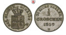 Oldenburg, Nicolaus Friedrich Peter, 1/2 Silbergroschen 1869, vz