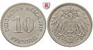 Deutsches Kaiserreich, 10 Pfennig 1897, G, s, J. 13