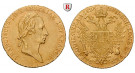 Franz II. (I.) - Kaiser von Österreich
Brustbild mit kurzem Haar
