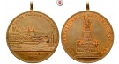 Schützen, Deutschland, Messingmedaille 1883, f.prfr.