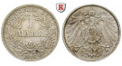 Deutsches Kaiserreich, 1 Mark 1912, F, 5,0 g fein, ss-vz, J. 17