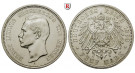 Deutsches Kaiserreich, Hessen, Ernst Ludwig, 5 Mark 1899, A, f.vz/vz-st, J. 73