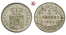 Bayern, Königreich, Ludwig I., 6 Kreuzer 1846, ss-vz
