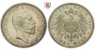 Deutsches Kaiserreich, Schwarzburg-Sondershausen, Karl Günther, 2 Mark 1896, A, PP, J. 168