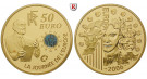 Frankreich, V. Republik, 50 Euro 2006, 31,07 g fein, PP