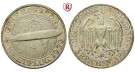 Weimarer Republik, 3 Reichsmark 1930, Zeppelin, A, PP, J. 342
