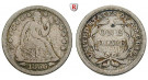 USA, Dime 1855, f.ss