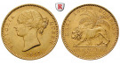 Indien, Ostindische Kompanie, Victoria, Mohur 1841, 10,72 g fein, vz-st