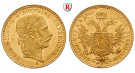 Österreich, Kaiserreich, Franz Joseph I., Dukat 1868, 3,44 g fein, vz/vz+