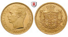 Dänemark, Frederik VIII., 20 Kroner 1909, 8,06 g fein, ss-vz/vz+