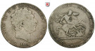 Grossbritannien, George III., Crown 1819, s-ss