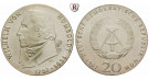 DDR, 20 Mark 1967, von Humboldt, st, J. 1520
