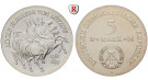 DDR, 5 Mark 1984, von Lützow, vz-st, J. 1599