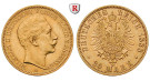 Deutsches Kaiserreich, Preussen, Wilhelm II., 20 Mark 1888, (ABBILDUNG MÜNZTYP), A, 7,17 g fein, ss, J. 250