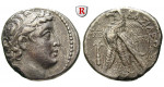 Syrien, Königreich der Seleukiden, Demetrios II., 2. Regierung, Tetradrachme Jahr 184 = 129-128 v.Chr., ss+/ss