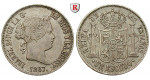 Spanien, Isabella II., Escudo 1867, ss+