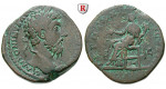 Römische Kaiserzeit, Marcus Aurelius, Sesterz 168, ss+/f.ss