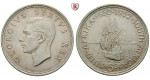Südafrika, George VI., 5 Shillings 1952, 14,14 g fein, vz+