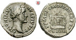 Römische Kaiserzeit, Antoninus Pius, Denar 145-161, ss+/ss