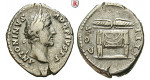 Römische Kaiserzeit, Antoninus Pius, Denar 145-161, ss+