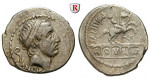 Römische Republik, L. Marcius Philippus, Denar 56 v.Chr., ss