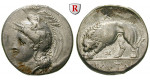 Italien-Lukanien, Velia, Didrachme 334-300 v.Chr., ss/ss-vz