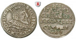 Polen, Sigismund III., 3 Groschen 1591, ss+