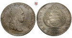 Sachsen, Königreich Sachsen, Friedrich August I., Konventionstaler 1808, f.vz/vz+
