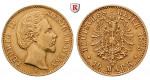 Deutsches Kaiserreich, Bayern, Ludwig II., 10 Mark 1875, D, ss-vz, J. 196