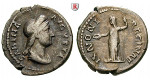 Römische Kaiserzeit, Sabina, Frau des Hadrianus, Denar 134-136, ss