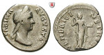 Römische Kaiserzeit, Sabina, Frau des Hadrianus, Denar 136-138, ss