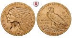 USA, 5 Dollars 1909, 7,52 g fein, vz+/f.vz