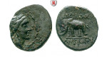 Syrien, Königreich der Seleukiden, Antiochos III., Bronze 223-187 v.Chr., ss